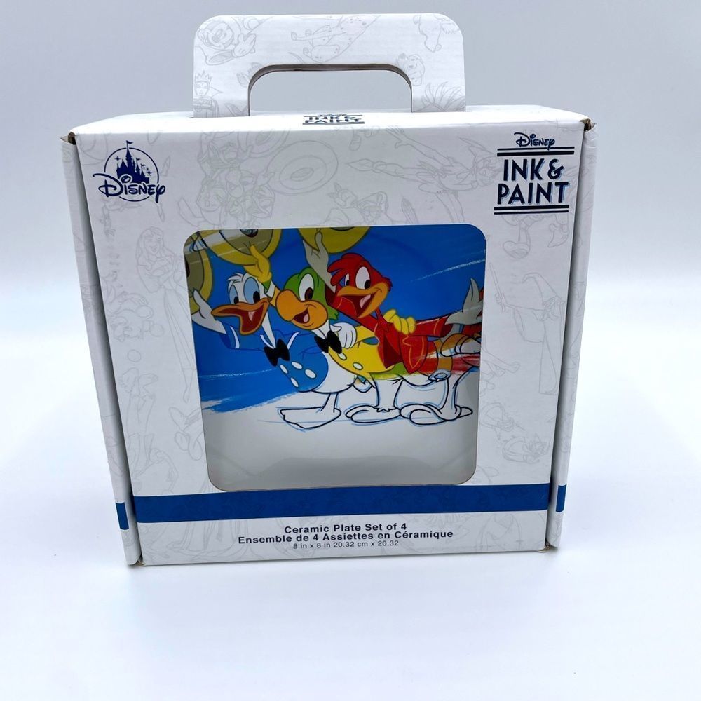 DisneyParks- Ink & Paint Ceramic Plates - Picture 2 of 4